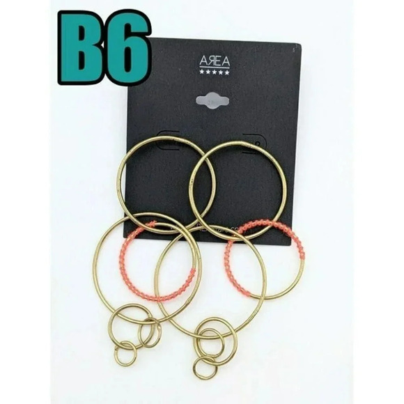 PICK 3 PAIRS FOR $12.00, AREA Stars & Baublebar Earrings MSRP $10.99-$12.99 each - Picture 6 of 10